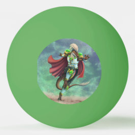Bolinha De Ping Pong TSDS: Arte de capa solo de Justin Arisdale Terra