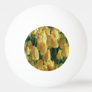 Bolinha De Ping Pong Tulipas Amarelas Sunshine