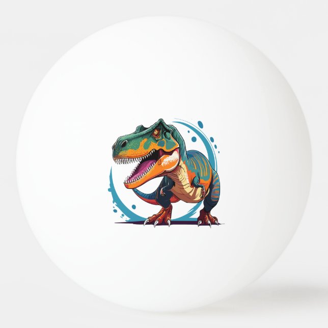 Bolinha De Ping Pong Tyrannosaurus Rex (Frente)
