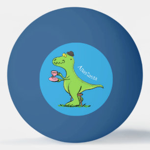 Bolinha De Ping Pong Um desenho animado e engraçado