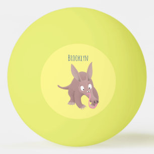 Bolinha De Ping Pong Um desenho animado engraçado