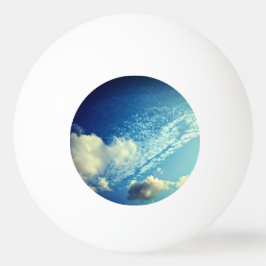 Bolinha De Ping Pong Uma sprinkling de nuvens