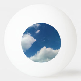 Bolinha De Ping Pong Uma suavidade nas nuvens