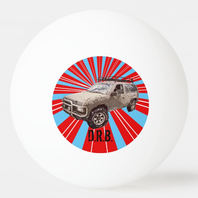 Bolinha De Ping Pong Unidade de quatro rodas (Frente)