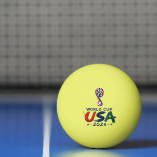 Bolinha De Ping Pong Unidos pelo Jogo: Design de Celebração de Futebol