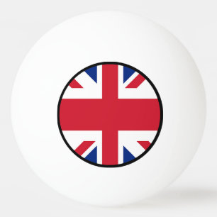 Bolinha De Ping Pong Union Jack - bandeira do Reino Unido