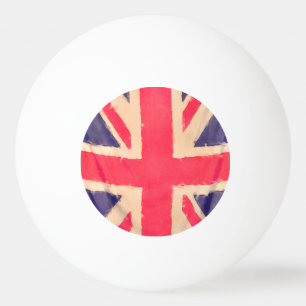 Bolinha De Ping Pong Union JACK FLAG grunge