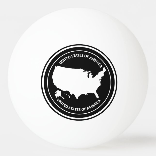 BOLINHA DE PING PONG USA (Frente)