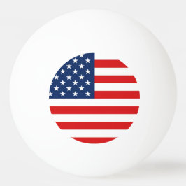 Bolinha De Ping Pong USA Flag Ping Pong Ball for Patriotic Play