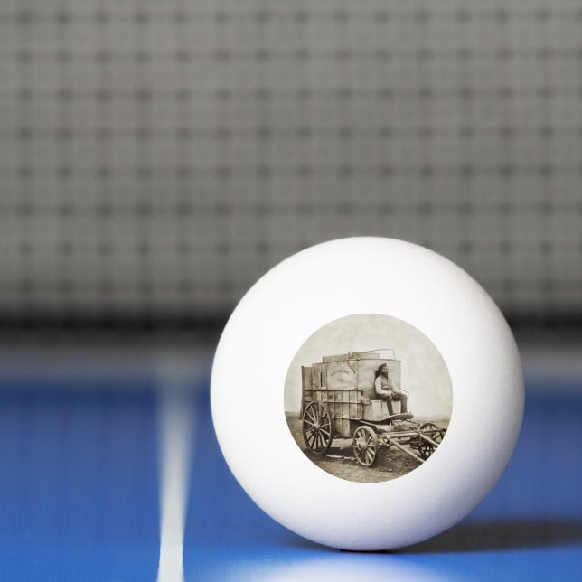 Bolinha De Ping Pong Vagão Fotográfico de Roger Fenton Realismo (Líquido)