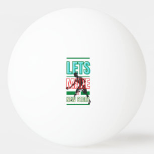 Bolinha De Ping Pong Vamos Fazer Um Novo Pino De Pino De Ping