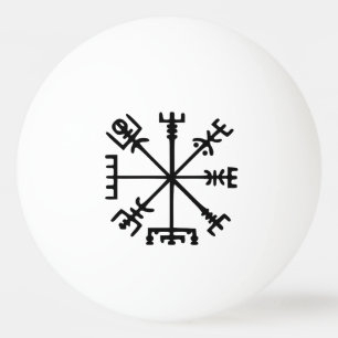 Bolinha De Ping Pong Vegvísir (Viking Compass)