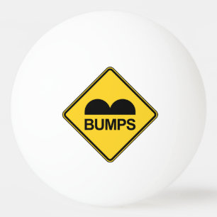 Bolinha De Ping Pong Velocidade de Precaução Bumps Sinal de Tráfego Eng