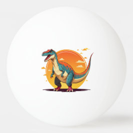 Bolinha De Ping Pong Velociraptor