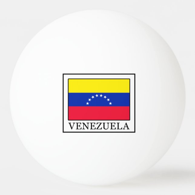 Bolinha De Ping Pong Venezuela (Frente)