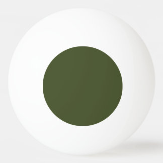 Bolinha De Ping Pong Verde Exército Cor Sólida