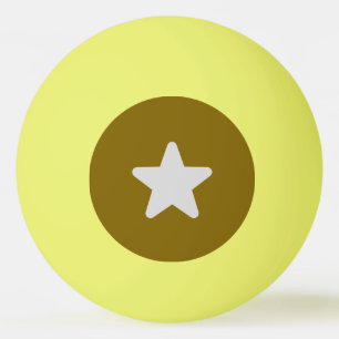 Bolinha De Ping Pong Verde-Selva com Mista WhiteStar