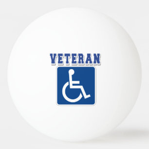 Bolinha De Ping Pong Veterano deficiente