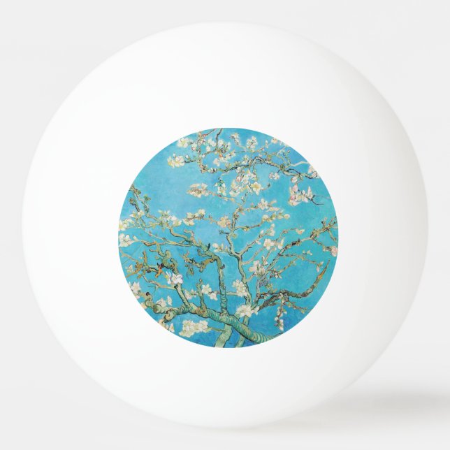 Bolinha De Ping Pong Vincent van Gogh - Almond Blossom (Frente)