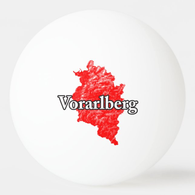 Bolinha De Ping Pong Vorarlberg (Frente)