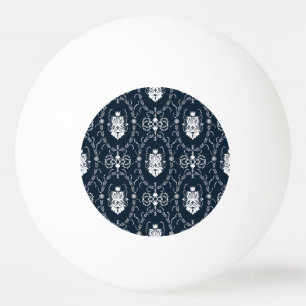 Bolinha De Ping Pong Wallpaper Floral Vintage Invisível Fundo