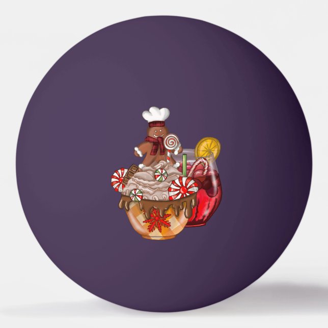 Bolinha De Ping Pong Weihnacht Kaffee Christmas coffee (Frente)
