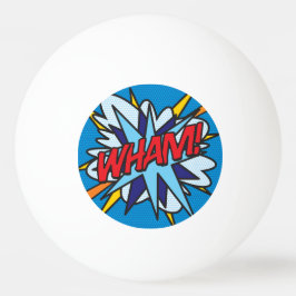 Bolinha De Ping Pong WHAM Diversão Quadrinho Legal Moderno