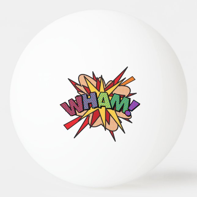 Bolinha De Ping Pong WHAM Funny Modern Legal Quic Book (Frente)
