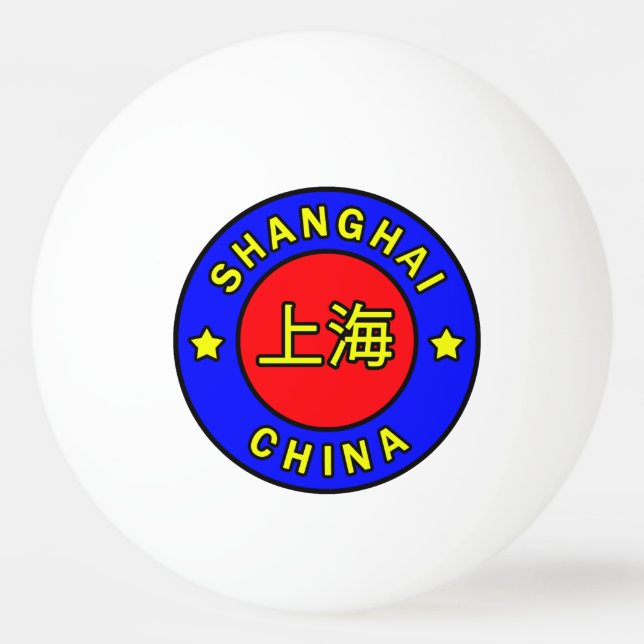 Bolinha De Ping Pong Xangai China (Frente)