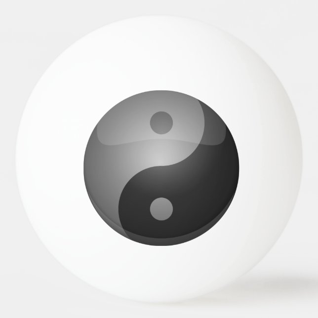 Bolinha De Ping Pong Yin Yang (Frente)