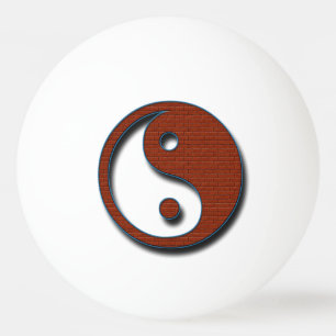 Bolinha De Ping Pong Yin Yang por Shirley Taylor