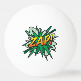 Bolinha De Ping Pong ZAP Moderno Divertido Quadrinho Legal