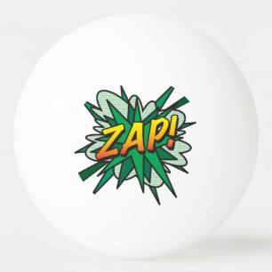 Bolinha De Ping Pong ZAP Moderno Divertido Quadrinho Legal