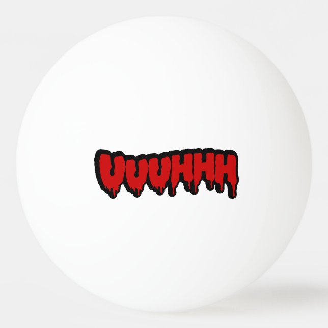 Bolinha De Ping Pong Zombie Groan (Frente)