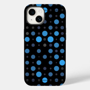 Bolinhas 01X.Blue Shade Black BG