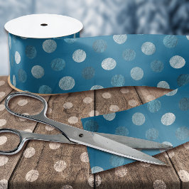 Bolinhas azuis e modernas e elegantes Natal