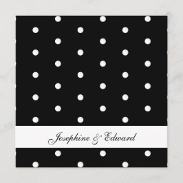 Bolinhas brancas e pretas