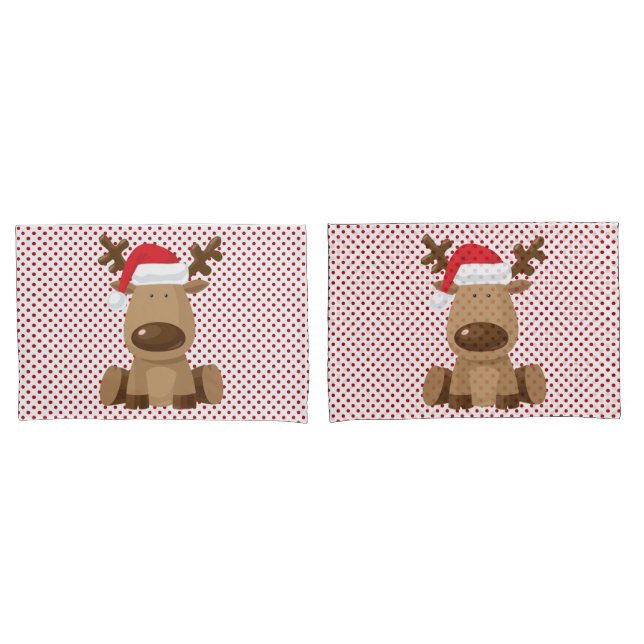 Bolinhas Capas de Natal Polkadot (Frente - conjunto)