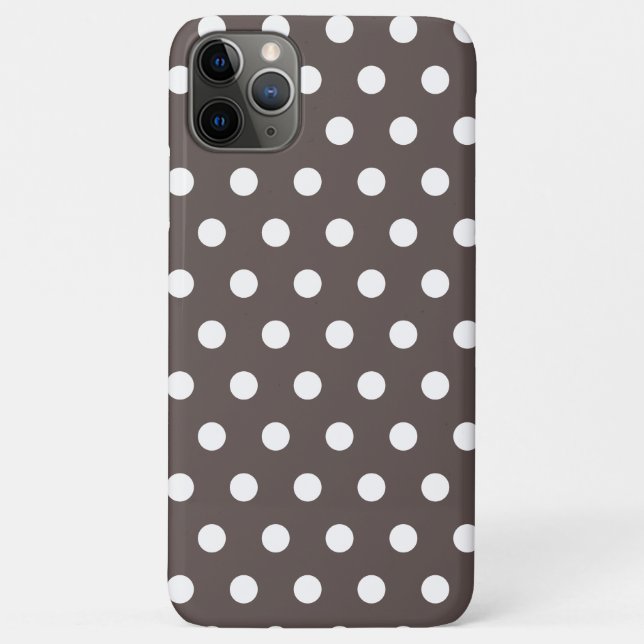Bolinhas Cedar Brown - capas de iphone de Casquilh (Verso)