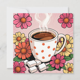 Bolinhas de café e Vazio de flores