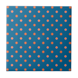 Bolinhas de Coleção de Artes Folclóricas Azulejo d