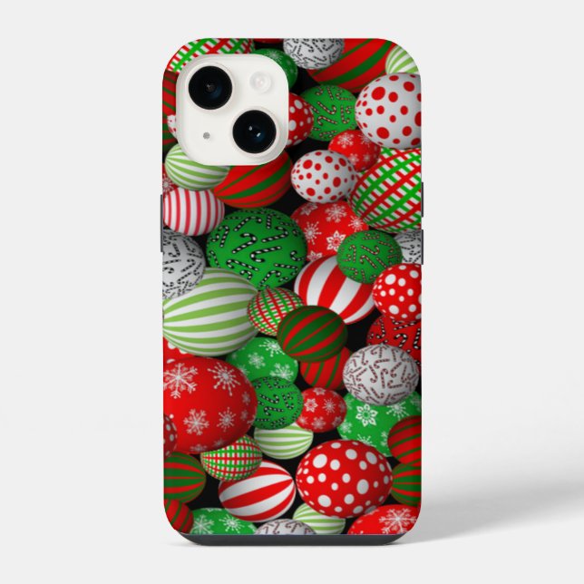 Bolinhas de Natal 3D (Verso)