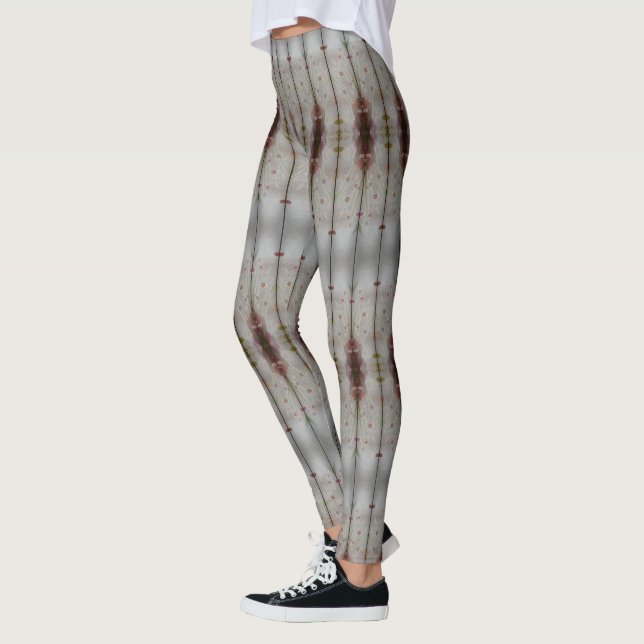 Bolinhas E Setas - Leggings De Moda (Esquerda)