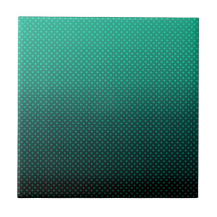 Bolinhas gradiente verde cor preta impressão escu