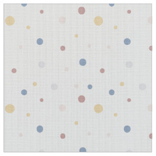 Bolinhas no Tecido branco pelo Yard Fat Quarter