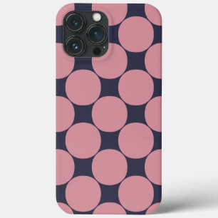 Bolinhas rosa Na moda moderna