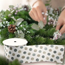 Bolinhas Simples de Prata Branca Moderna Elegante