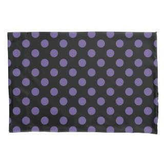 Bolinhas ultravioletas em preto