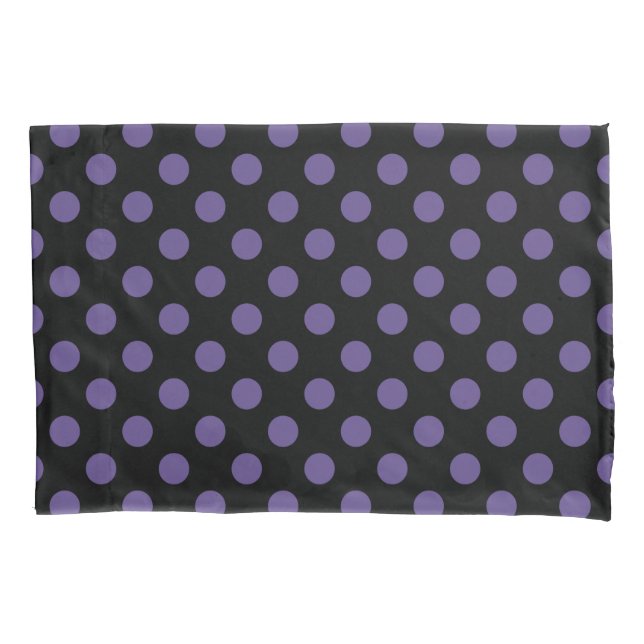 Bolinhas ultravioletas em preto (Frente)