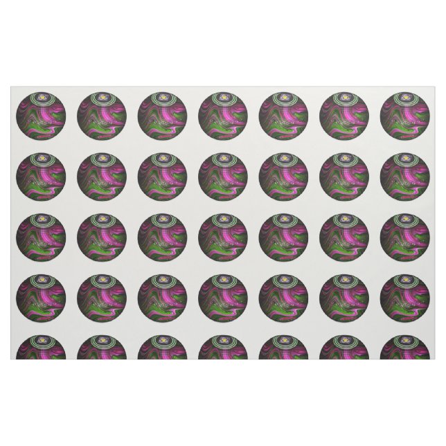 Bolinhos De Mármore Rosa E Verde, Tecido (Fat Quarter)